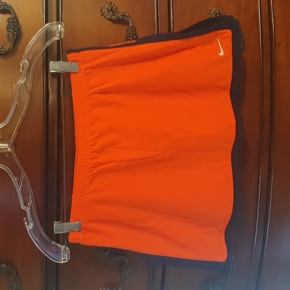 Nike Dresses & Skirts - Nike Orange & Blue Tennis Skort sz Small